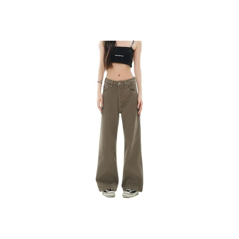 FOREVER 21 Jeans Women's Khaki-0