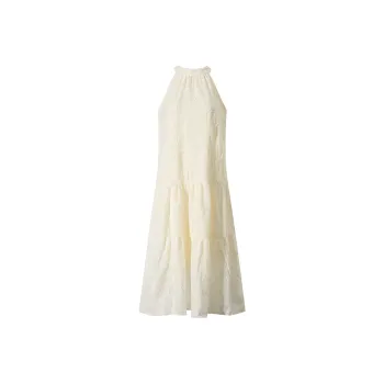 Udon House Sleeveless Dress Women's Ecru