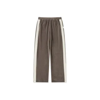 QIAODAN Knitted Sweatpants Women's Partridge/Cream White