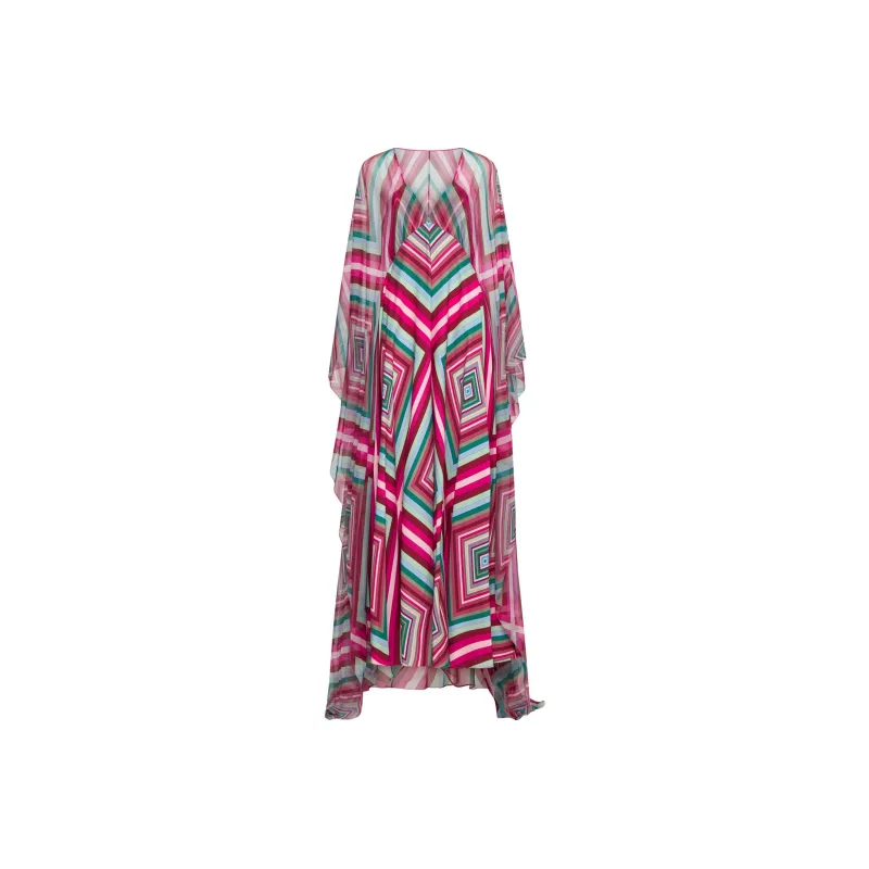 Valentino SS24 Long-Sleeved Dresses Women's Red-0