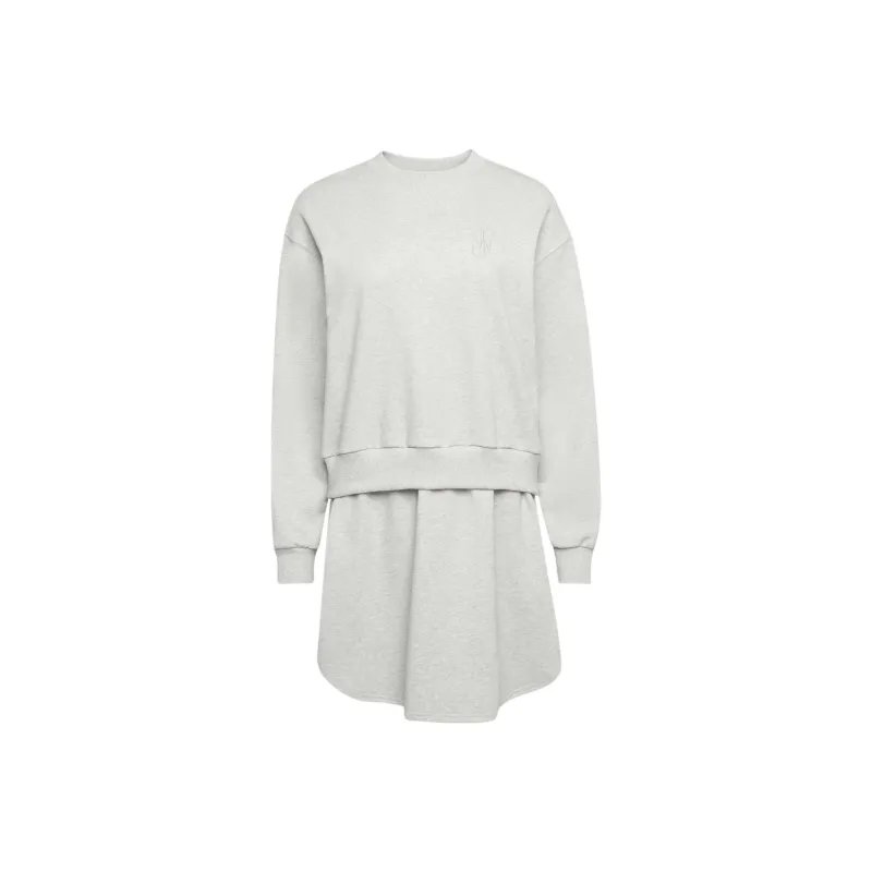 JW Anderson Layered Sweatshirt Dress-0