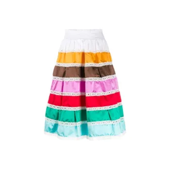 PRADA Casual Long Skirts Women's Multicolor