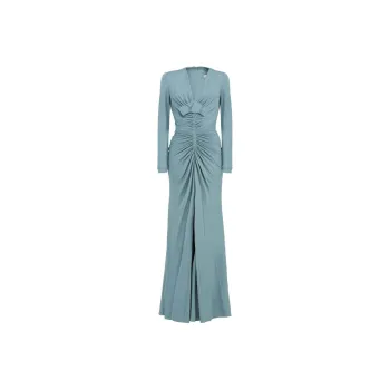 ELIE SAAB V neck Jersey Dress