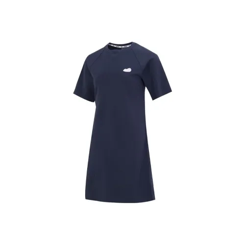 Skechers Short Sleeved Dress Women's Navy Blue