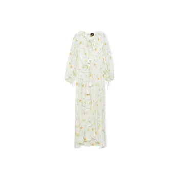 LOEWE Long Sleeved Dresses Women's Multicolor