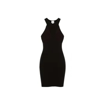 NANUSHKA Maecy Knitted Mini Dress