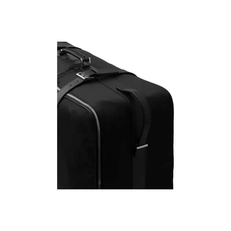PRADA Recycled Polyamide Travel Bag Unisex Black-4