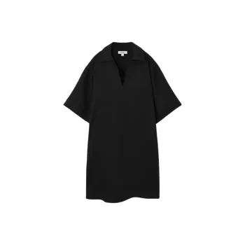COS Short Sleeved Dresses Women's Black