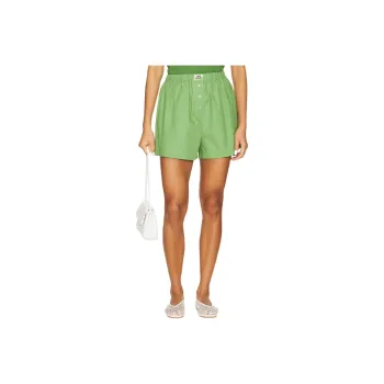 LOVE Stories Casual Shorts Women's Green