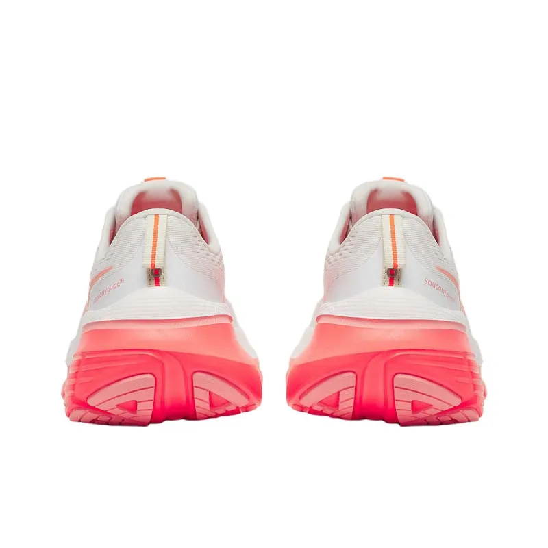 Sweaty Betty x Saucony Guide 18 Cushioning And Breathable Low Top Running Shoes Women's White-4