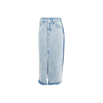 Adidas Kseniaschnaider Denim Maxi Skirt