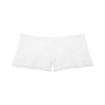 Victoria's Secret PINK BY FRANKIES BIKINIS BRISTOL POPLIN SHORT / WP Casual Shorts Women's White