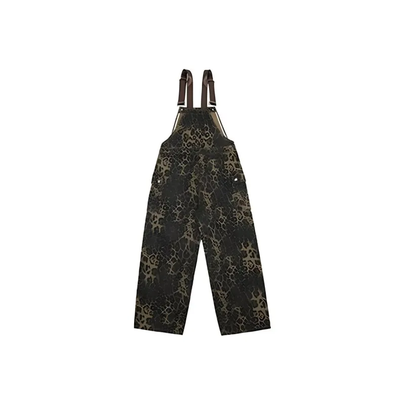 YuChaJia Overalls Women's Leopard Print-0