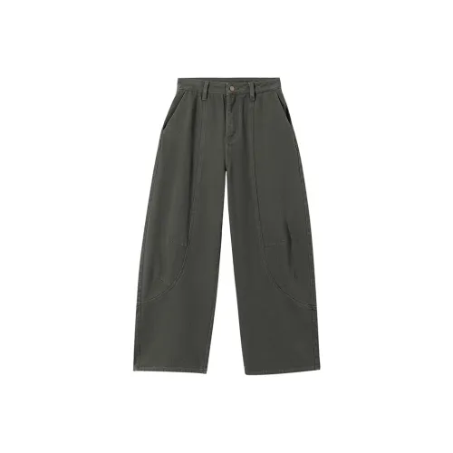 Ouyang Jeans Women's Army Green