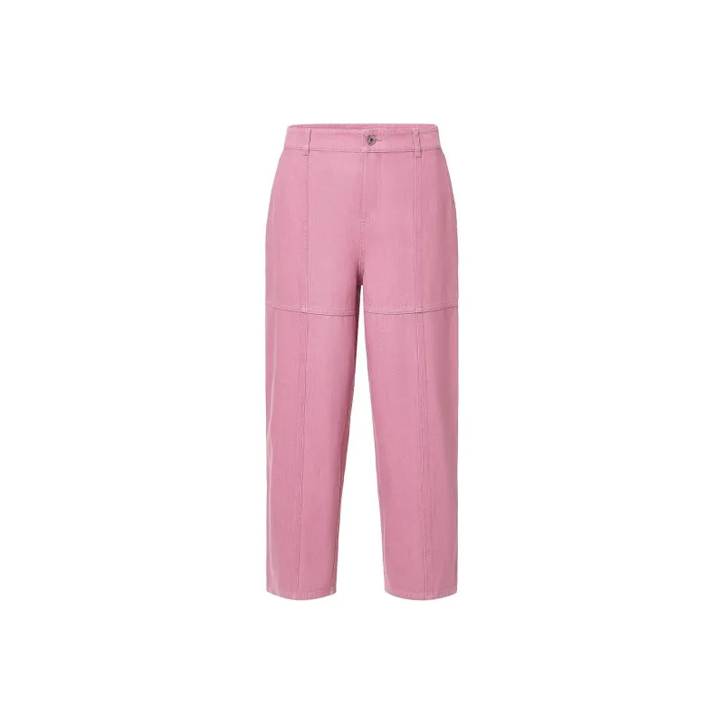 VGRASS STUDIO Jeans Women's Barbie Pink Color-0