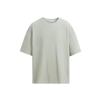 ZARA T Shirts Men Blue/Gray