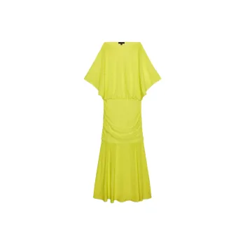 ZARA Short Sleeved Dress Women's Lime