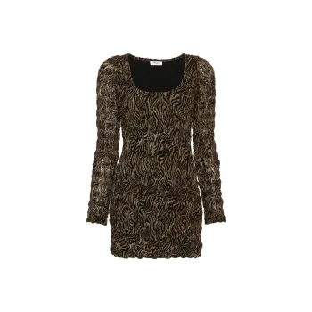 NANUSHKA Frensi Zebra print Minidress