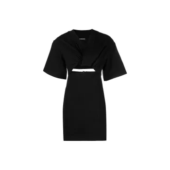 Jacquemus La Robe T Shirt Bahia Dress White