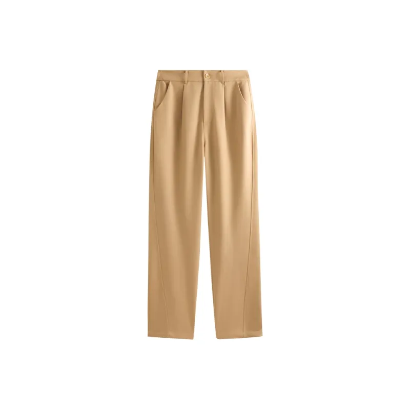 She Enjoys Casual Pants Women's Light Khaki-0