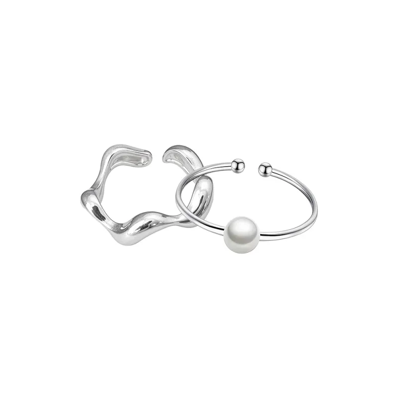 FR Pearl Rings Women's-0