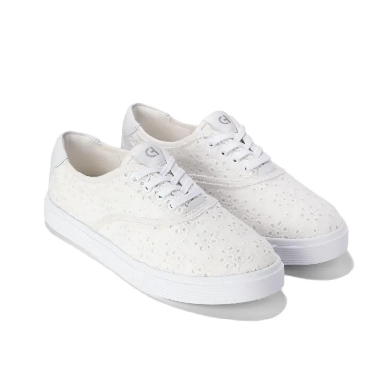 COLE HAAN GrandPro Collection Low Top Skateboard Shoes Women's White-2