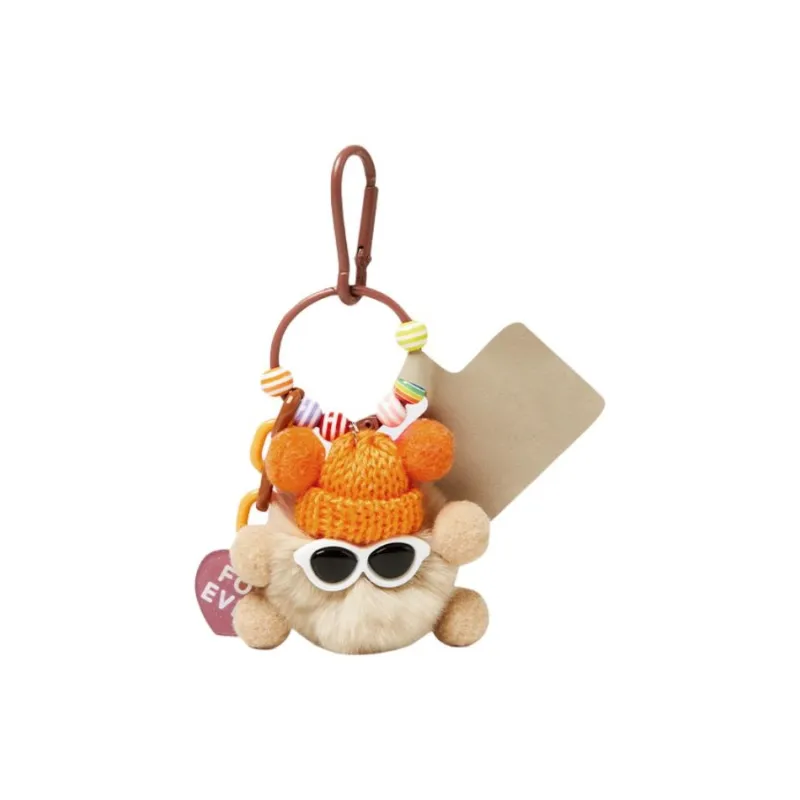 Narandu Rex Rabbit Fur Keychain Bag Accessory Women's Multicolor-9