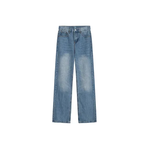 DOKZB Spring And Summer Jeans Women's Blue