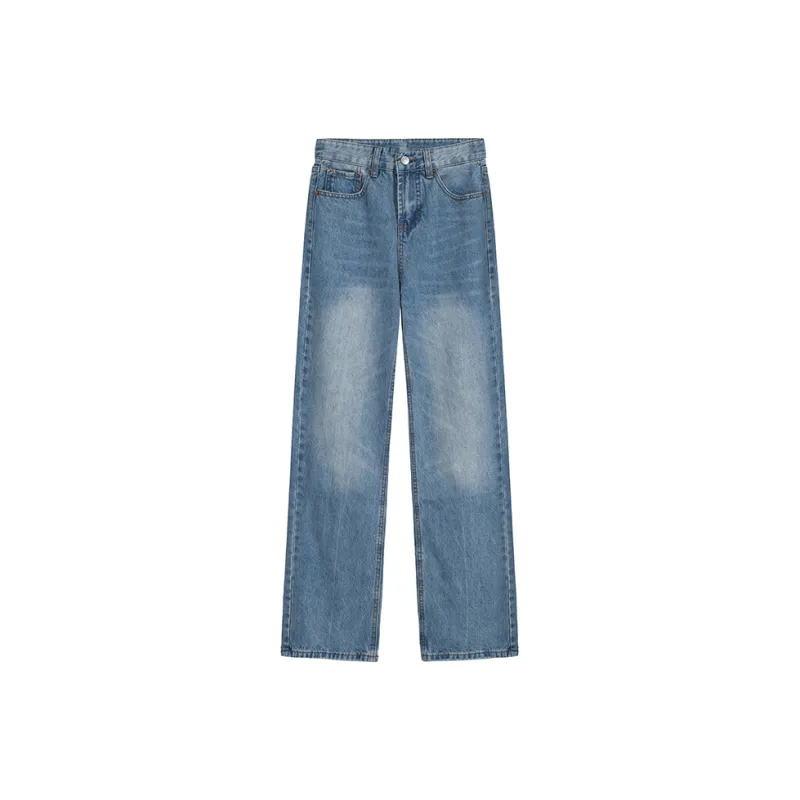 DOKZB Spring And Summer Jeans Women's Blue-0