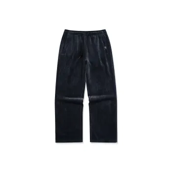 Erke Variety Training Collection Knitted Sweatpants Women's Jet Black