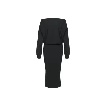 ARITZIA Babaton Demetra Dress Long-Sleeved Dresses Women's BLACK/Black