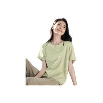 IHIMI T Shirt Women's Pea Green