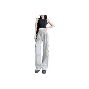 Flowers In Water Cargo Pants Women's