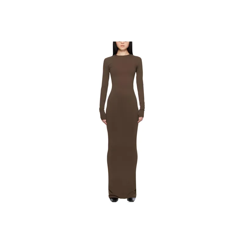 Entire Studios Long-Sleeved Dresses Women's Brown-0