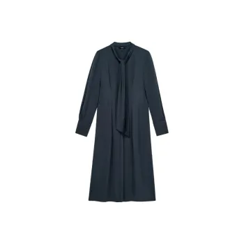 THEORY Long-Sleeved Dresses Women's Dark Blue