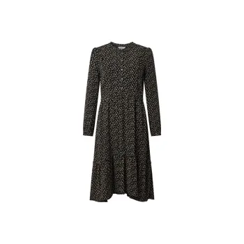 HAZZYS Long Sleeved Dresses Women's Black