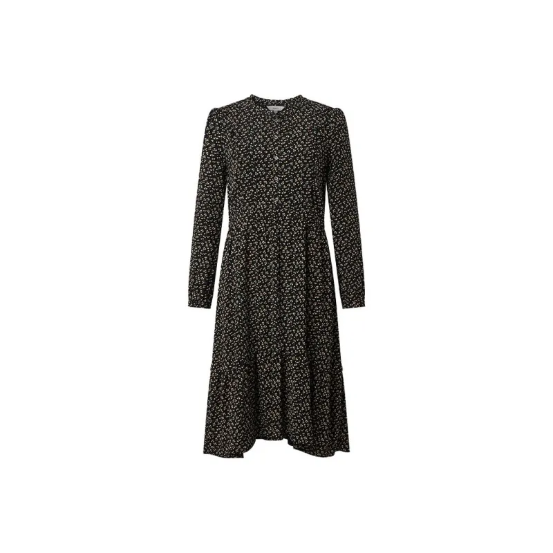 HAZZYS Long Sleeved Dresses Women's Black-0