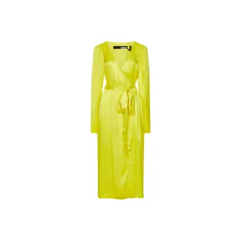 Rotate Long-Sleeved Dresses Women's Yellow