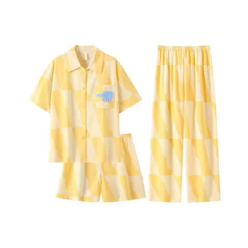 O'MESIK Pajama Set Women's Yellow