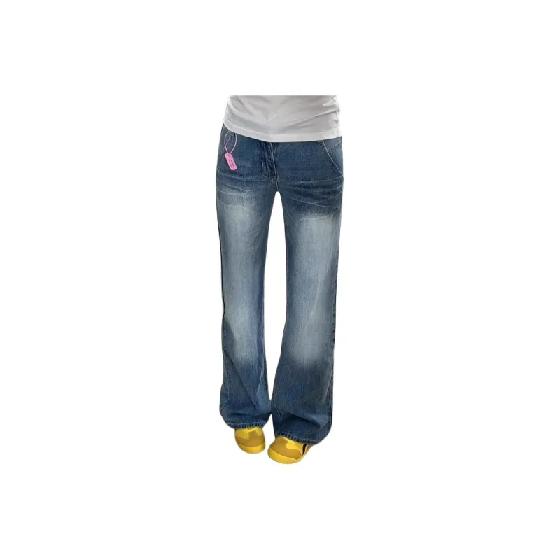 BENGEN Jeans Unisex Blue-0