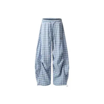 ABCMININ Casual Pants Women's Blue