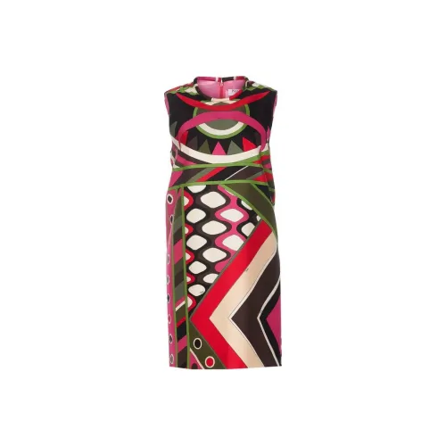 EMILIO PUCCI Vivara print Silk Minidress