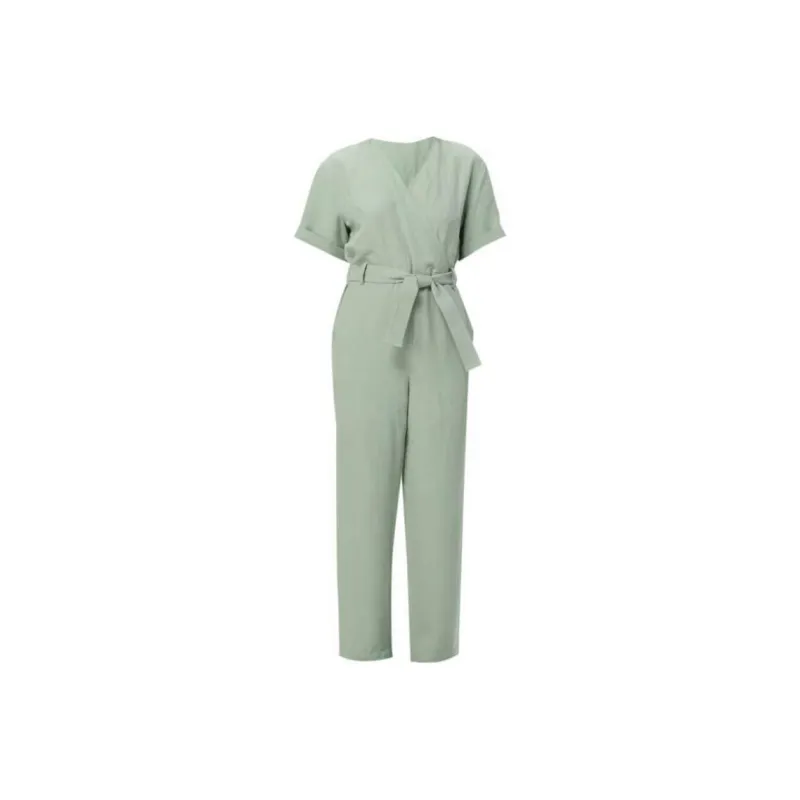 WOOLRICH V-Neck Wrap Jumpsuit-0