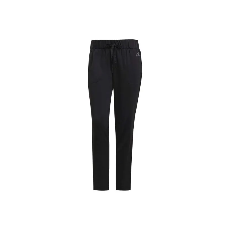 Adidas AEROREADY Knitted Sweatpants Women's Black-0