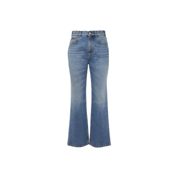 Chloé Cropped Bootcut Jeans