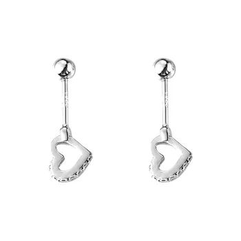 EAR PARTNER 925 Sterling Silver Stud Earrings Women's