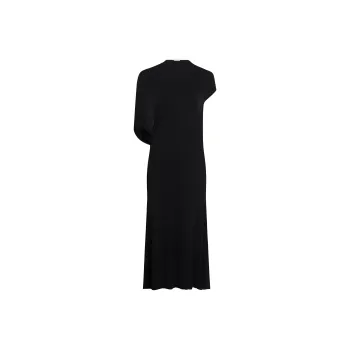 Jacquemus Drape Detailed Dress