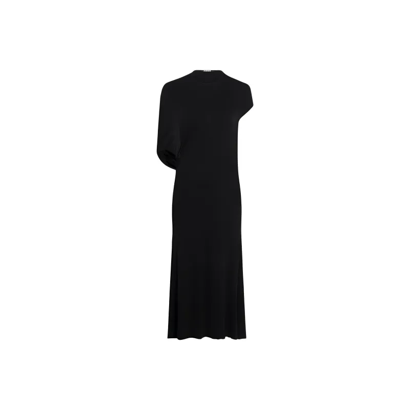 Jacquemus Drape Detailed Dress-0
