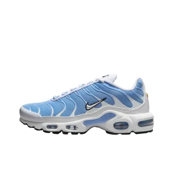 Nike Air Max Plus Anti Slip Wear Resistant Low Top Casual Running Shoes Women's White Blue