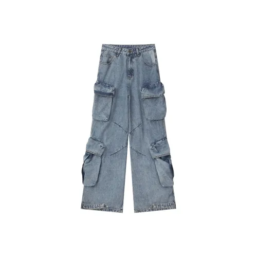 Captainbeer Jeans Women's Blue